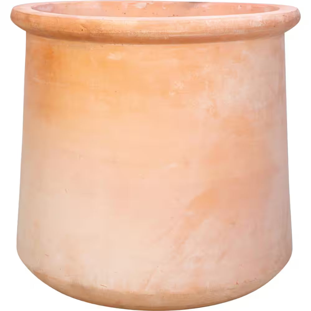 15 In. Clay Tall Modern Modesto Planter