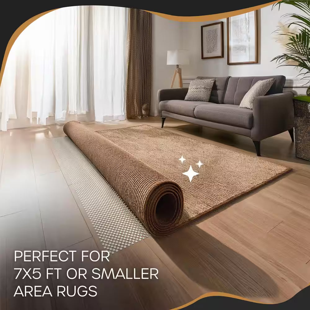 5 Ft. X 7 Ft. Premium Grip and Dual Surface .15 In. Thickness Non-Slip Rug Pad