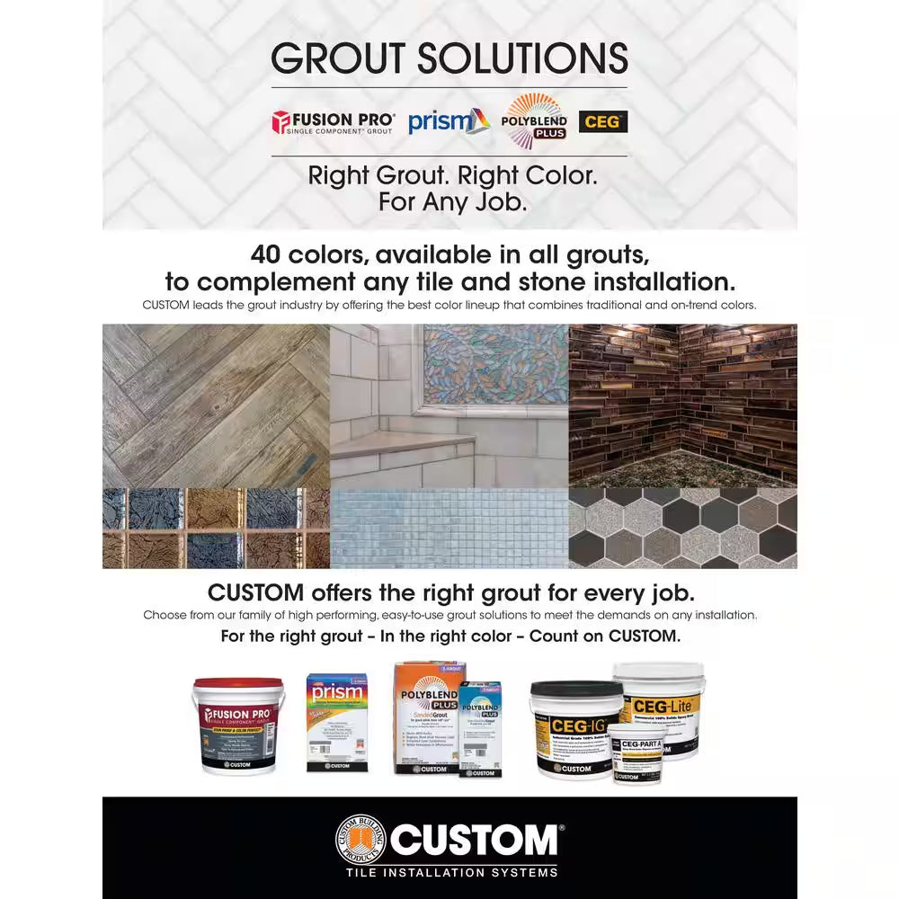 Grout Solutions Color Sample Kit - 40 Colors