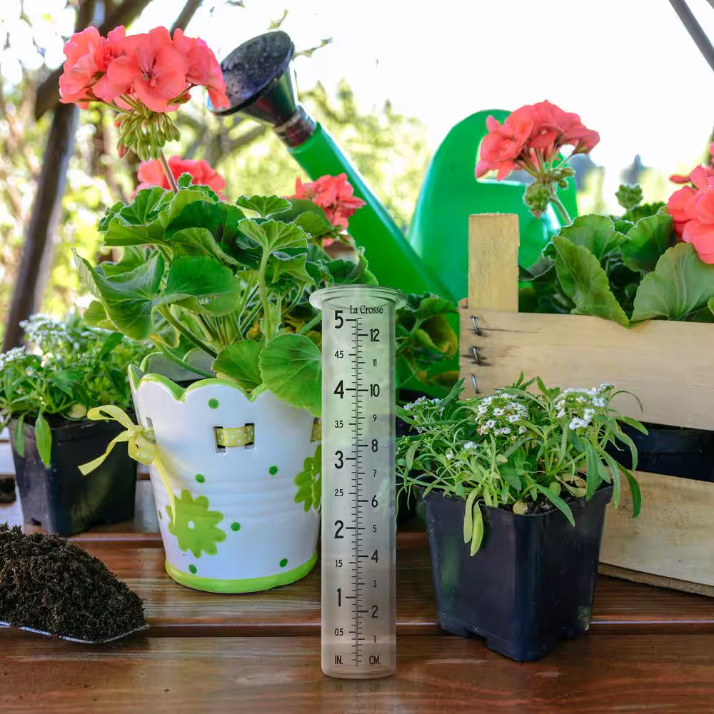 5-Inch Capacity Rain Gauge Replacement Glass Tube