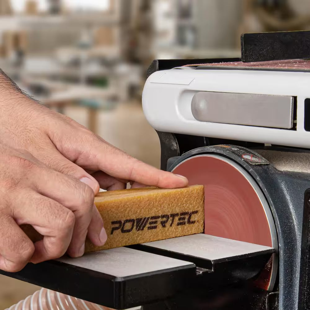 12 In. Abrasive Sandpaper Cleaning Stick for Sanding Belts & Discs : Natural Woodworking Rubber Eraser Block