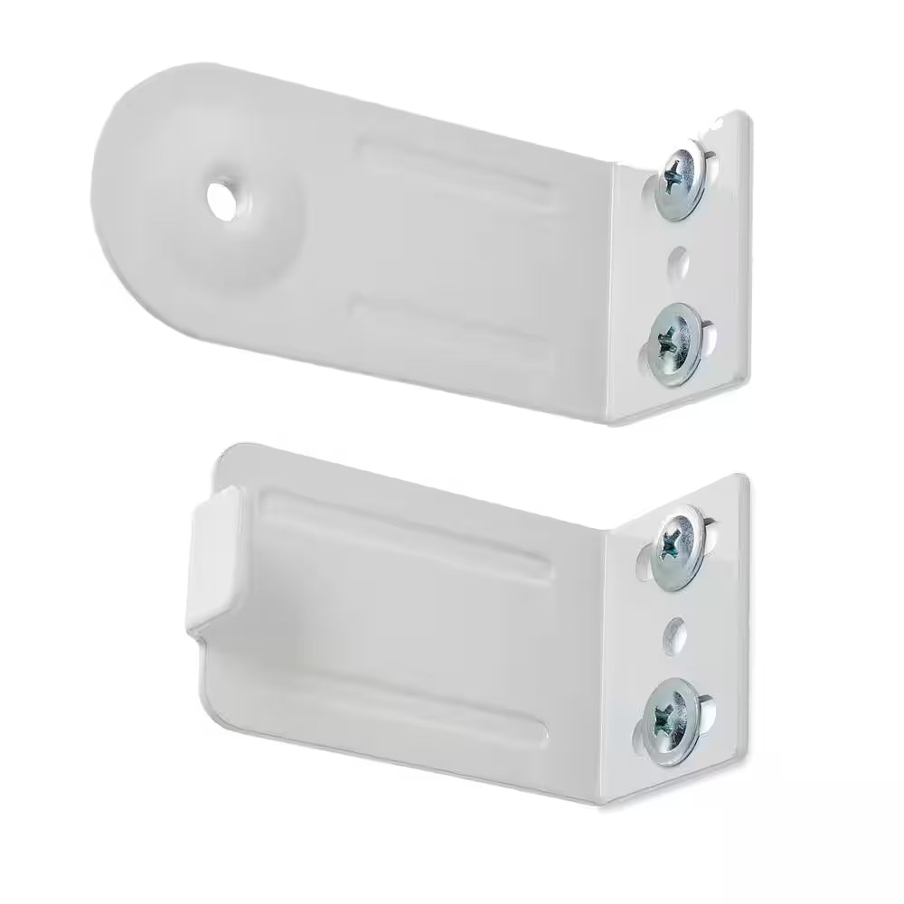 White Wheel-Operated Light Filtering PVC Exterior Shade 96 In. W X 72 In. L