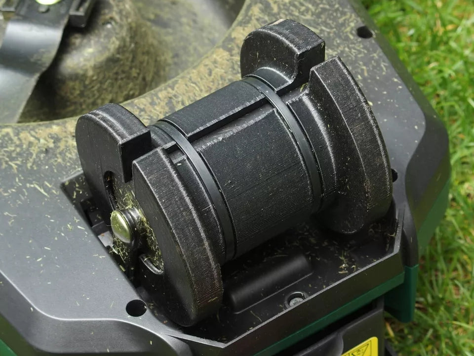 Conversion to 75mm cutting height for Parkside PRMHA 20-Li B2