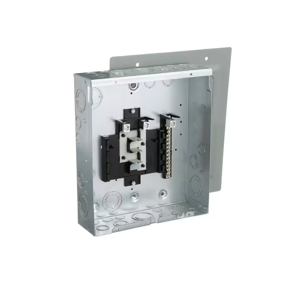 BR 125 Amp 6-Space 12-Circuit Indoor Main Lug Loadcenter with Flush Door