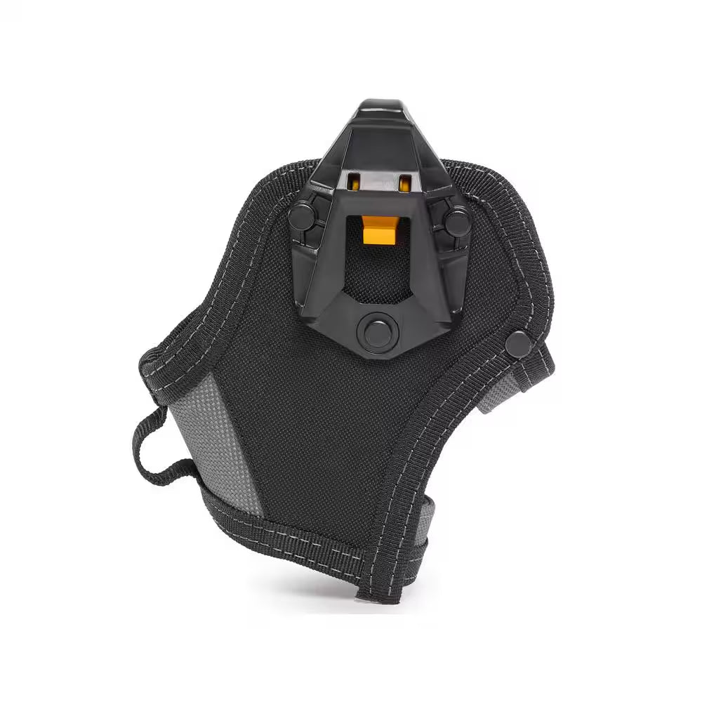 Compact Drill Holster in Black with Cliptech Hub, Drill-Bit Pockets and Robust Rivet-Reinforced Construction