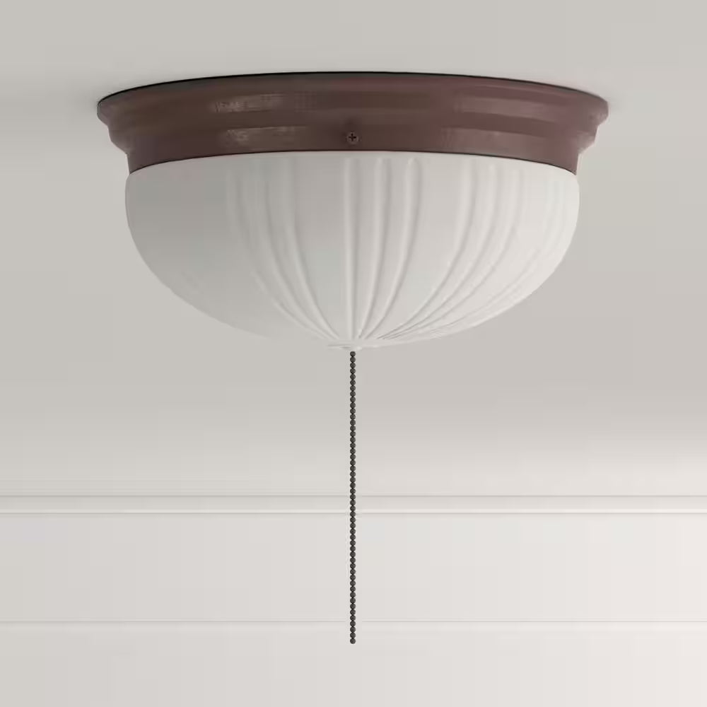2-Light Sienna Flush Mount