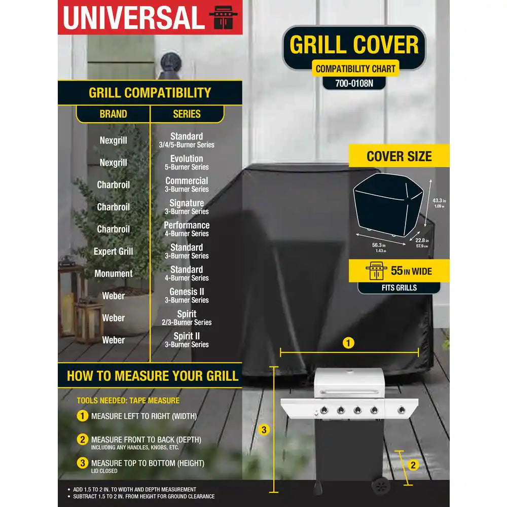 Grill Cover 55 In.