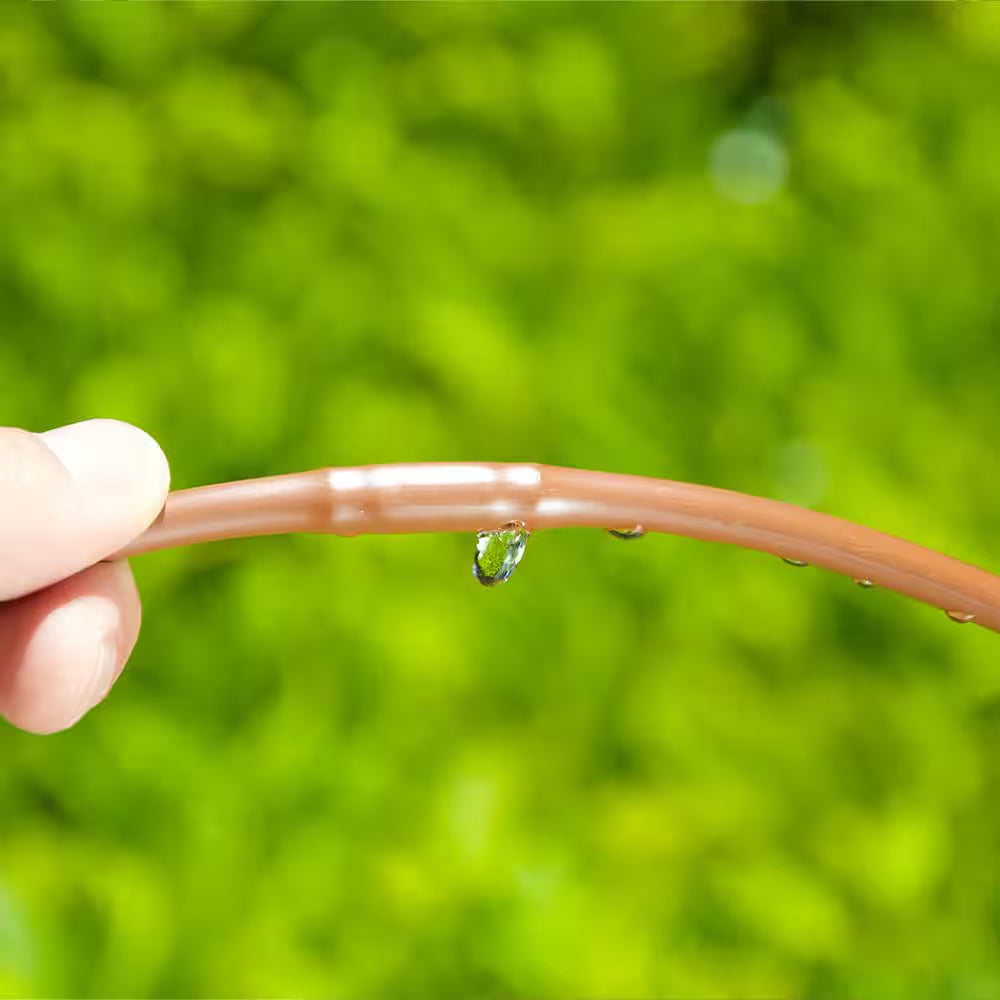 1/4 In. Emitter Tubing 100 Ft. W/6 In. Spacing in Brown