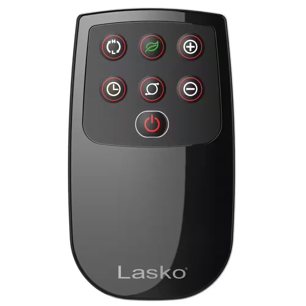 1500W 22 In. Gray Electric Tower Ceramic Space Heater with Digital Display, Thermostat and Remote Control