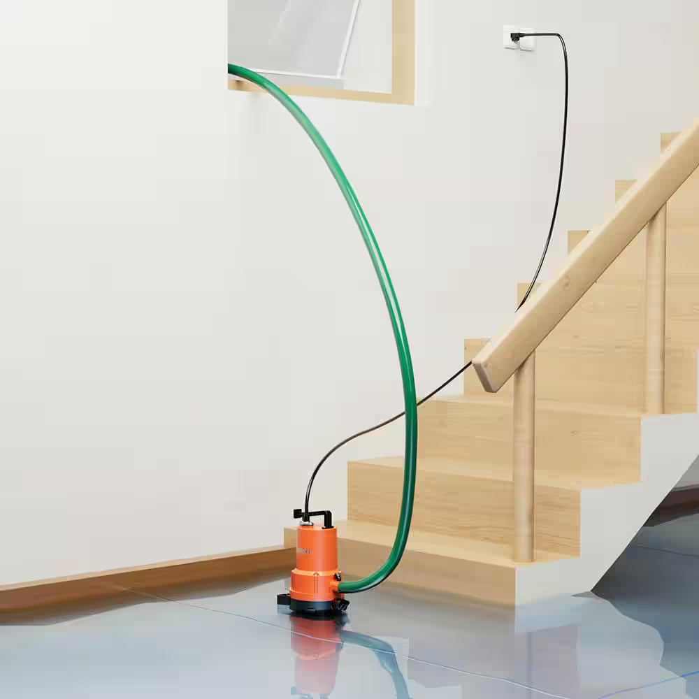 1/4 HP 2-In-1 Submersible Utility and Transfer Pump