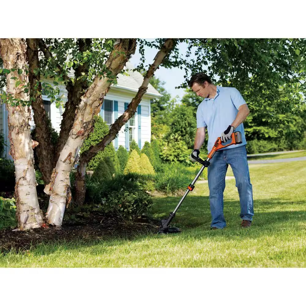 40V MAX Cordless Battery Powered 2-In-1 String Trimmer & Lawn Edger (Tool Only)