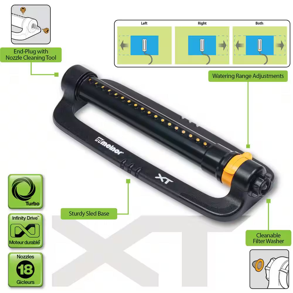 4000 Sq. Ft. Turbo Oscillating Sprinkler