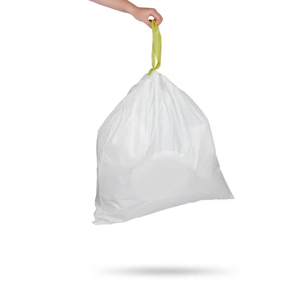 10 Gal. - 13 Gal. Tall Kitchen Drawstring Closure Trash Bags (30-Count)