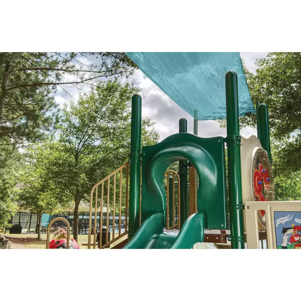 6 Ft. X 20 Ft. Green Malachite Sun Shade Fabric Shade Cloth