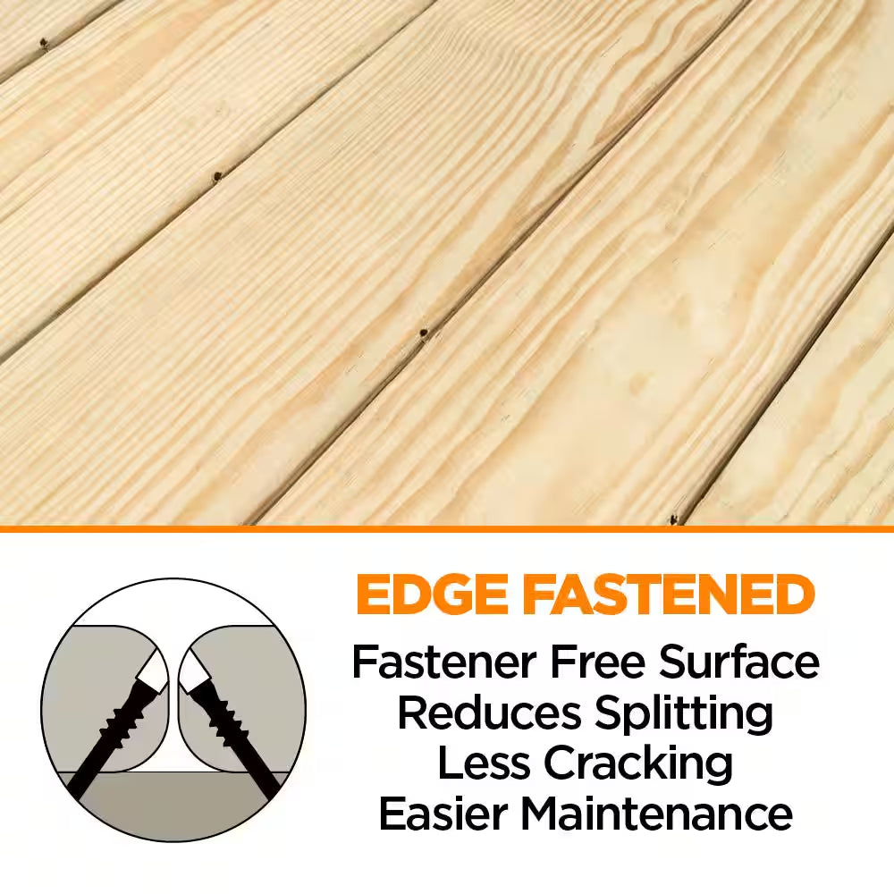 2-3/8 In. Stainless Steel Exterior Decking Screw - Edge Hidden Deck Fasteners (350-Count)