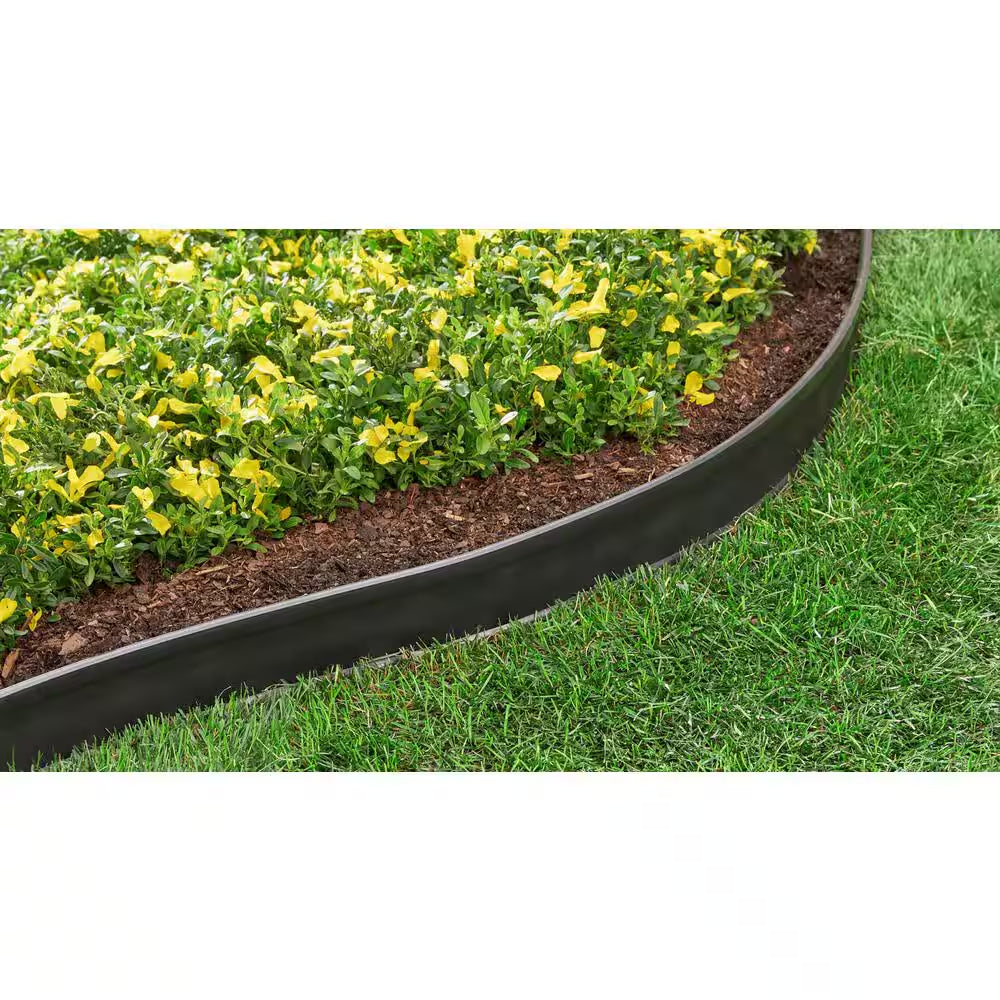 60 Ft. X 0.5 In. X 4.5 In. Black Plastic Dig-In Landscape Edging