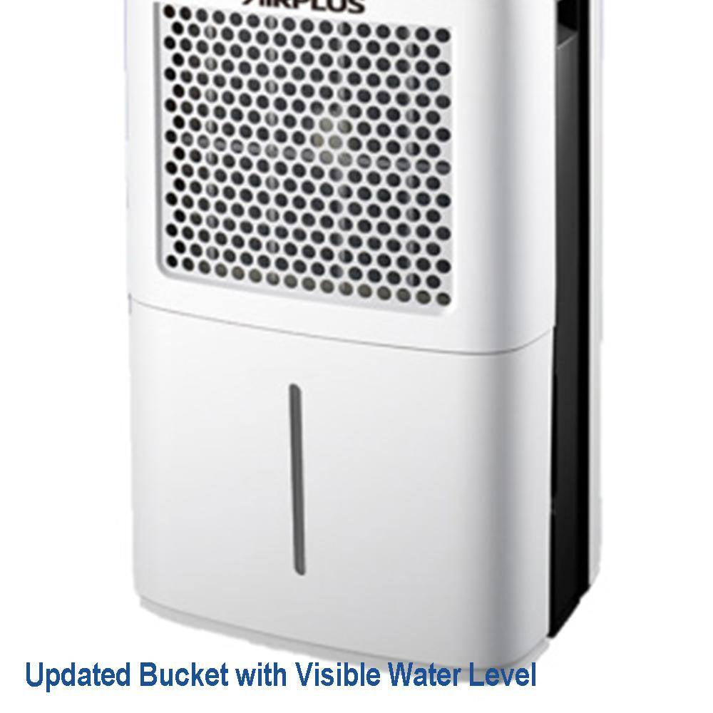 38 Pt. 2000 Sq. Ft. Portable Dehumidifier in White with 3.8 L Tank, Auto Defrost, Anionic Air Release, Variable Speeds