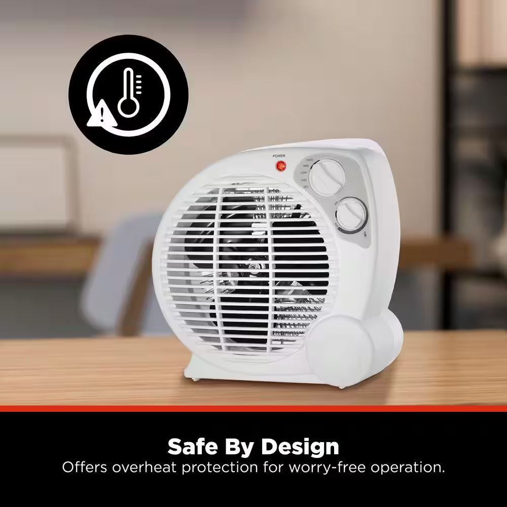 1500-Watt Electric Fan Forced Portable Heater