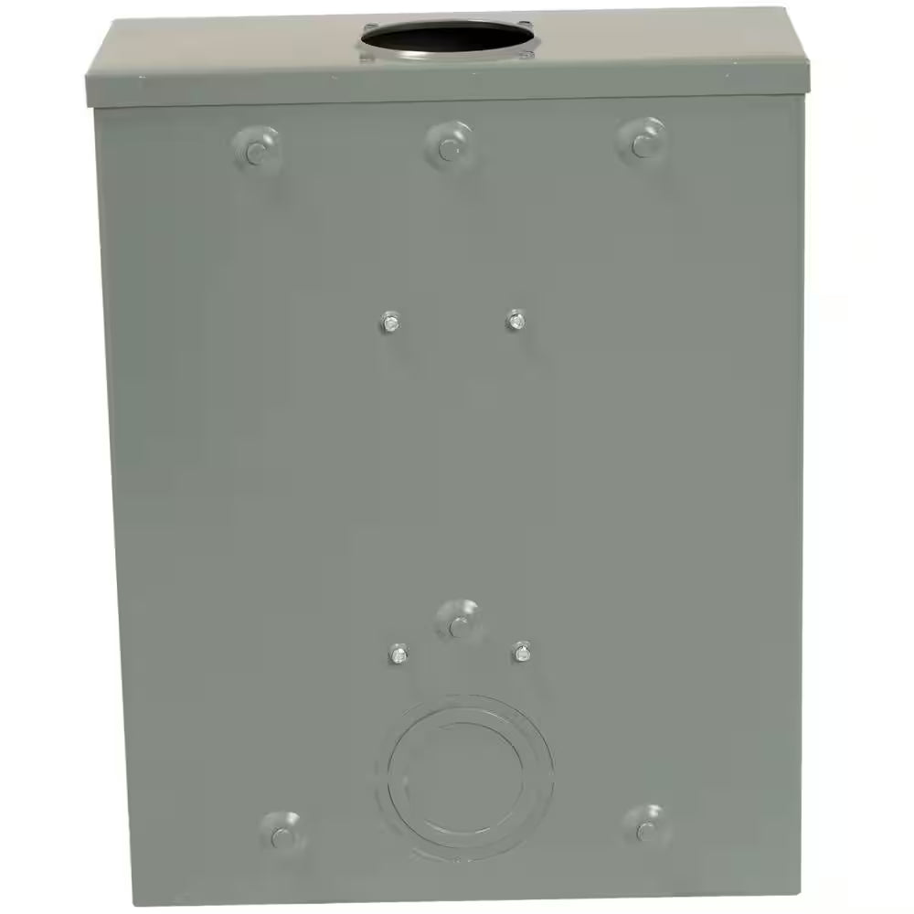 200 Amp Ringless-Horn Bypass Overhead or Underground Meter Socket with Tri-Plex Grounding