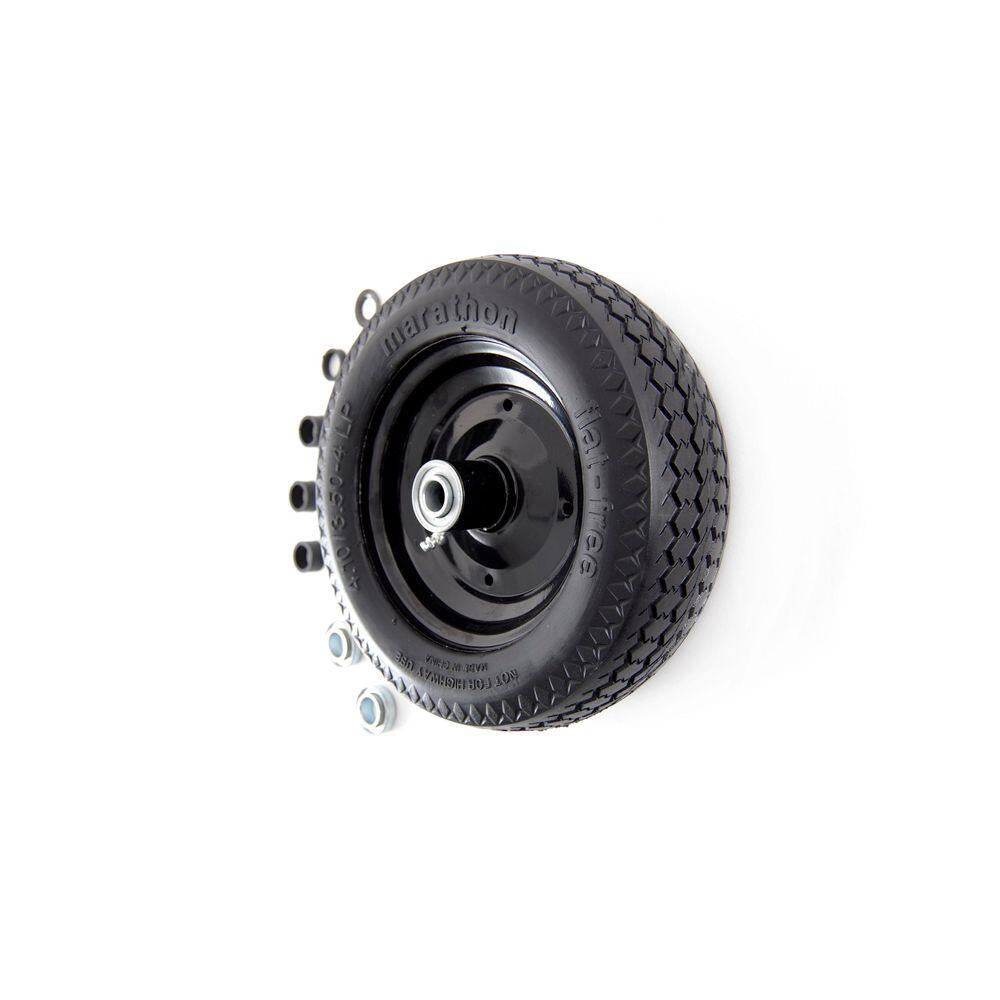 10.5 In. Flat Free Universal Hand Truck Wheel