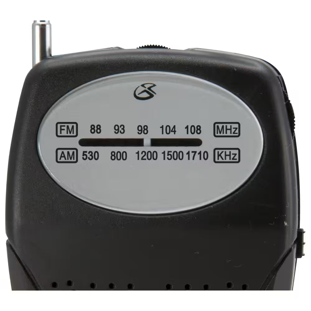 Portable AM/FM Radio with Headphones