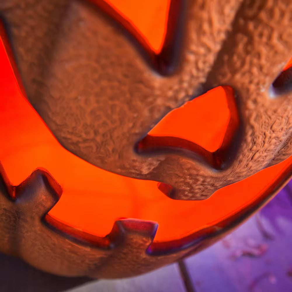 16 in Halloween Classics Plug-In LED Happy Jack-O-Lantern