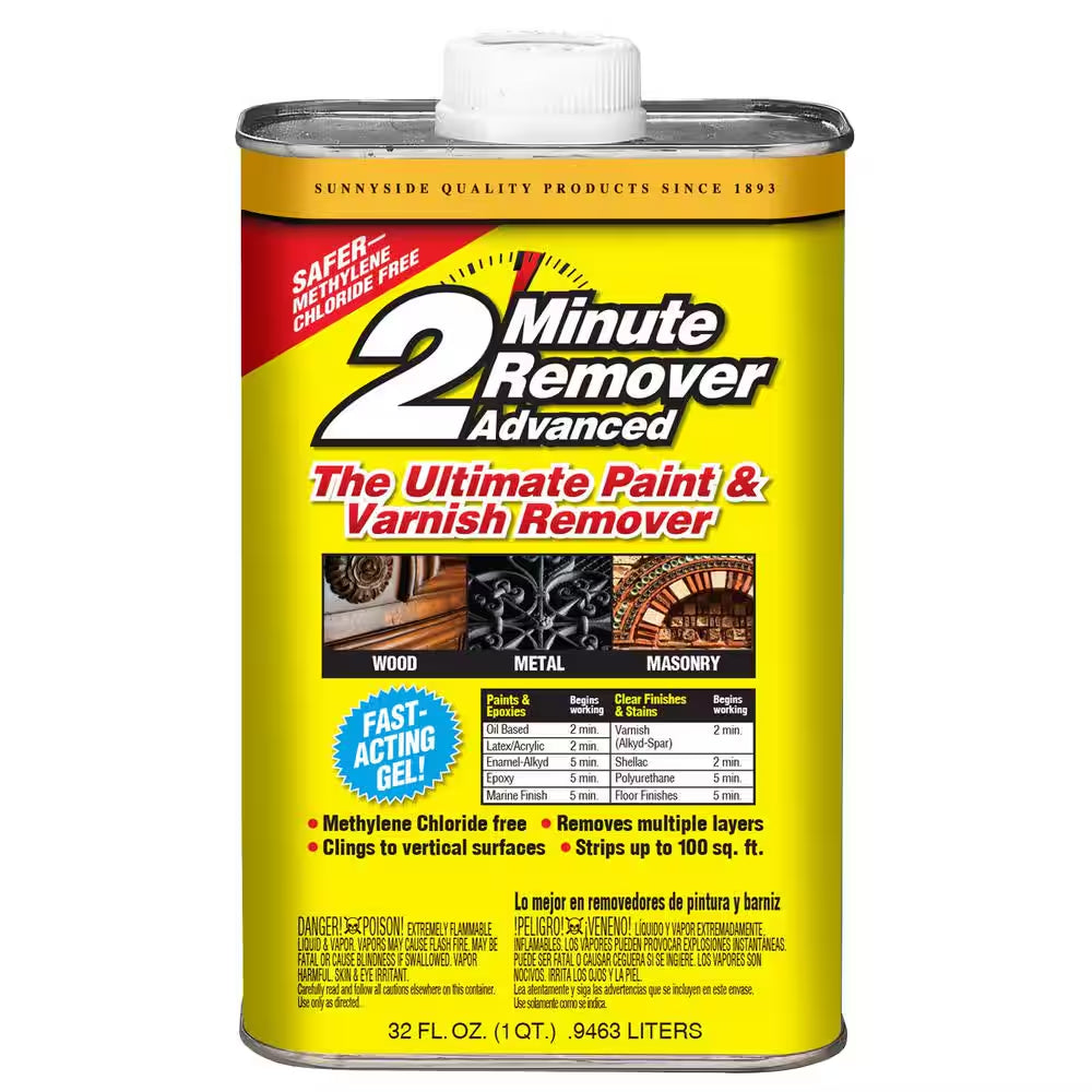 1 Qt. 2 Minute Remover Advanced Gel