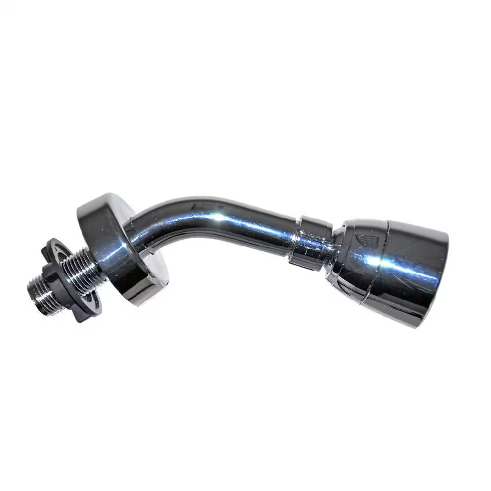 Mobile Home Shower Head with Arm and Flange, Chrome