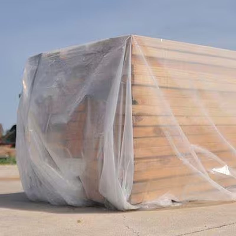10 Ft. X 25 Ft. Clear 3.5 Mil Plastic Sheeting (2-Pack)