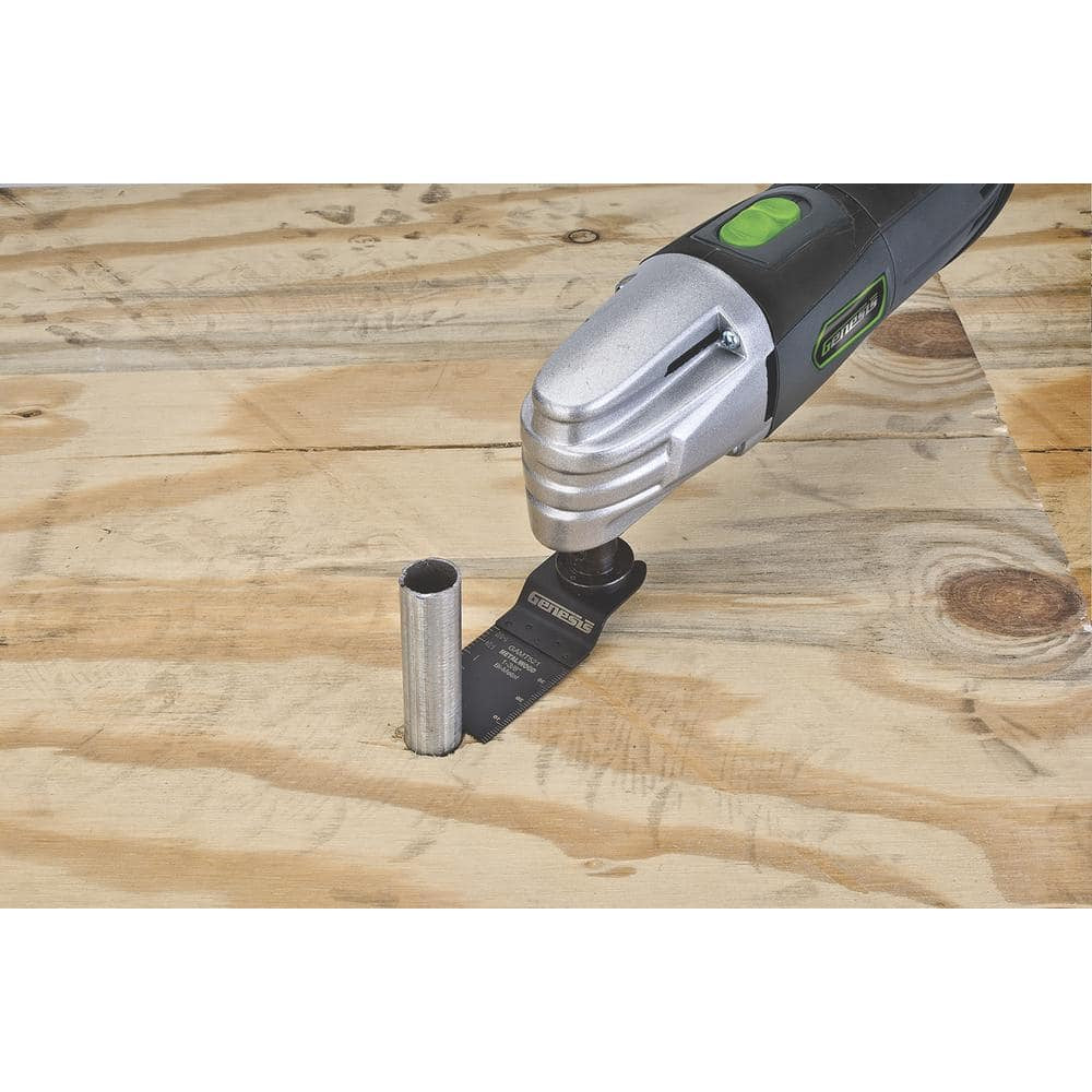 1.5 Amp Multi-Purpose Oscillating Tool and 19-Piece Universal Hook-And-Loop Accessory Set with Storage Box