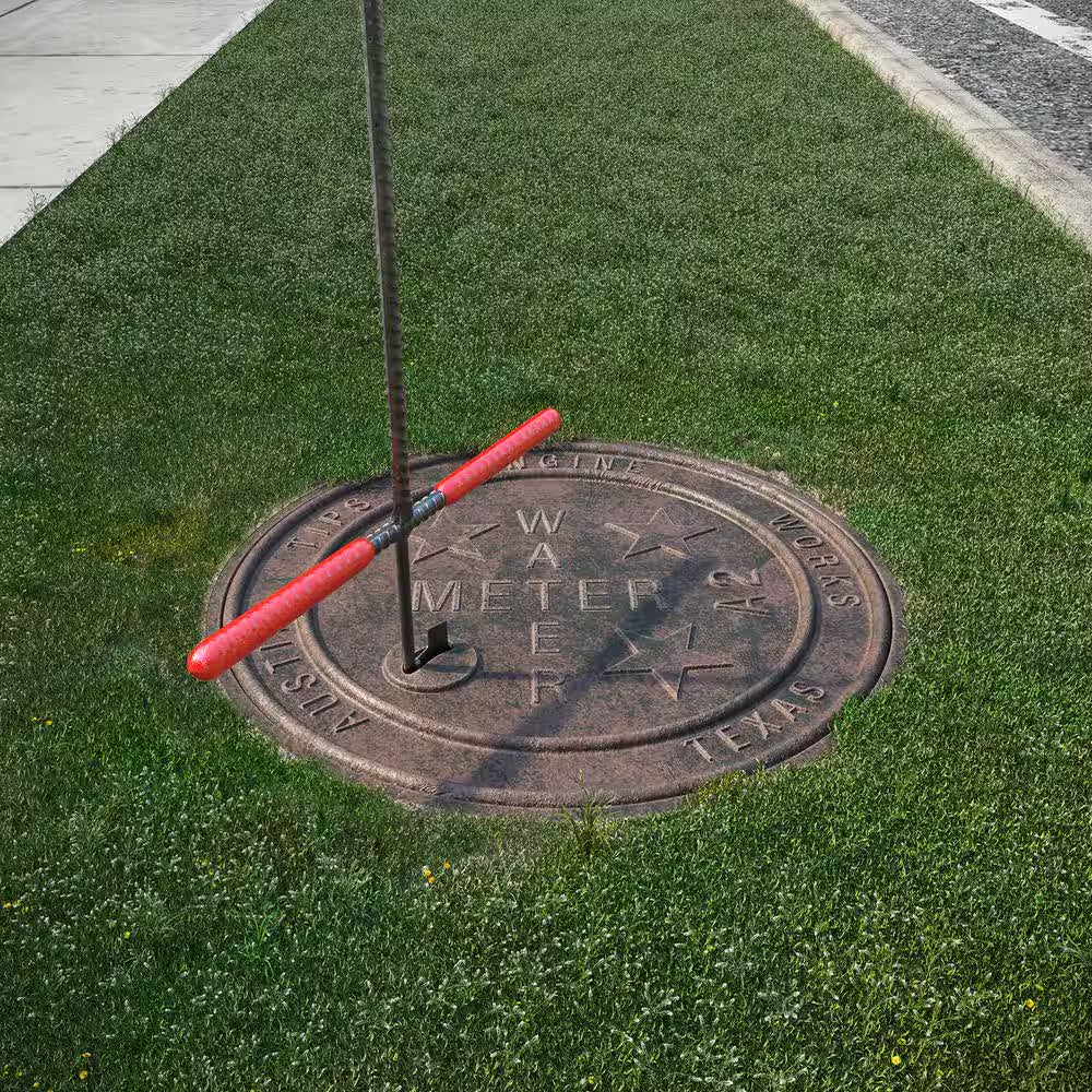 1/2 In. X 30 In. Water Meter Key with Box Lid Key