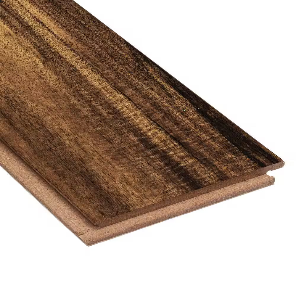 Natural Acacia 3/8 In. T X 5 In. W Hand Scraped Engineered Hardwood Flooring (26.3 Sqft/Case)