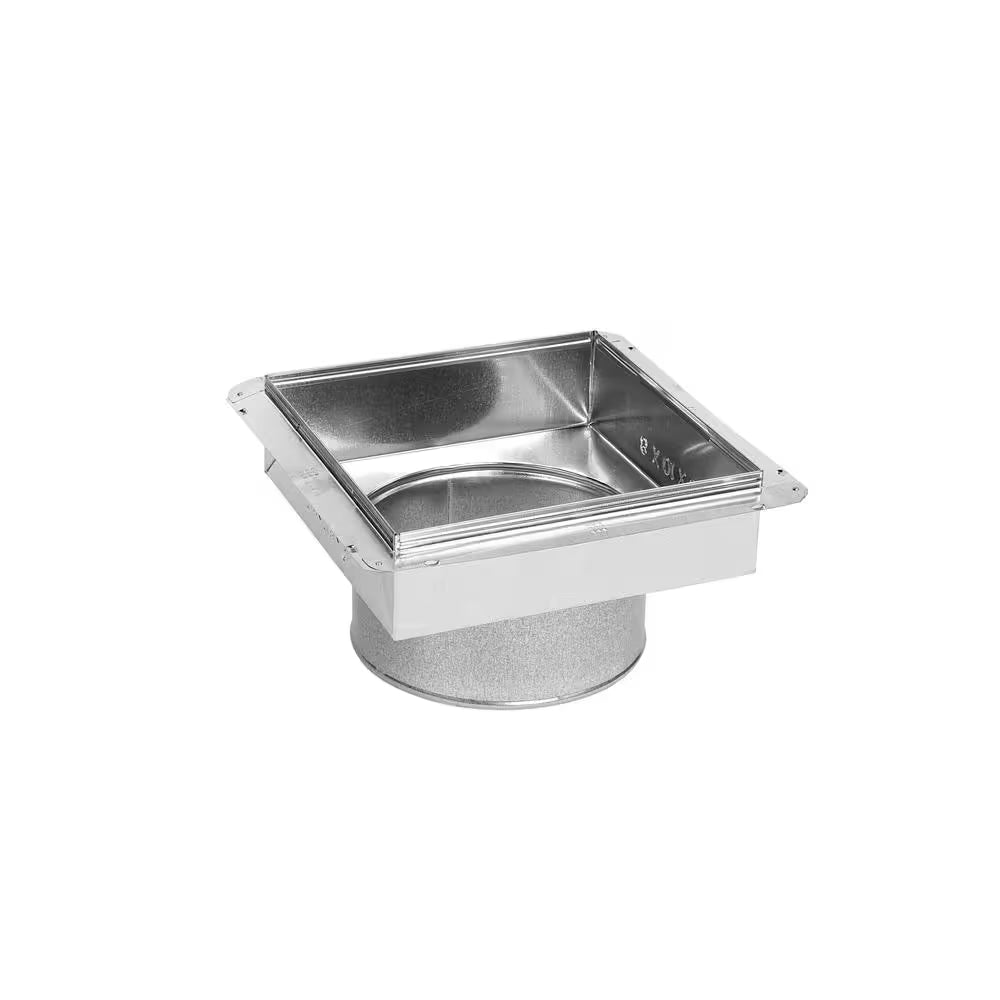 12 In. X 12 In. to 8 In. Ceiling Register Box