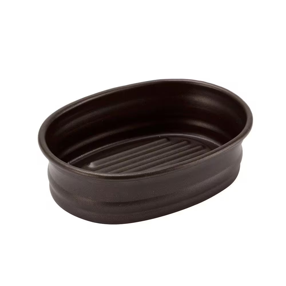 Olivia Countertop Soap Dish in Bronze