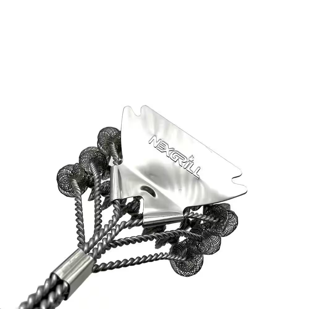 Bristle Free Grill Brush and Scraper Grill Accessory