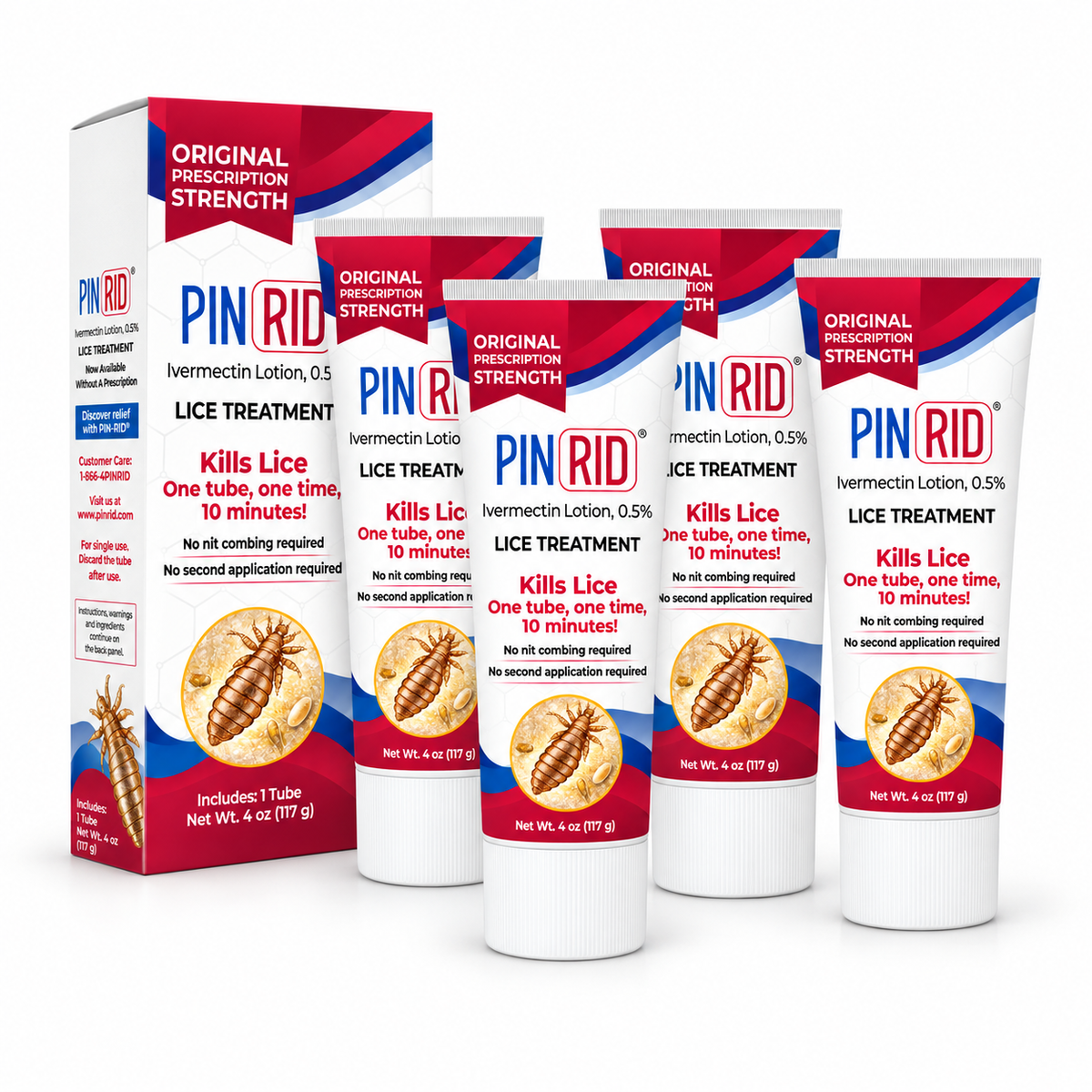 Pin Rid Ivermectin Lotion 0.5% 4.1 oz