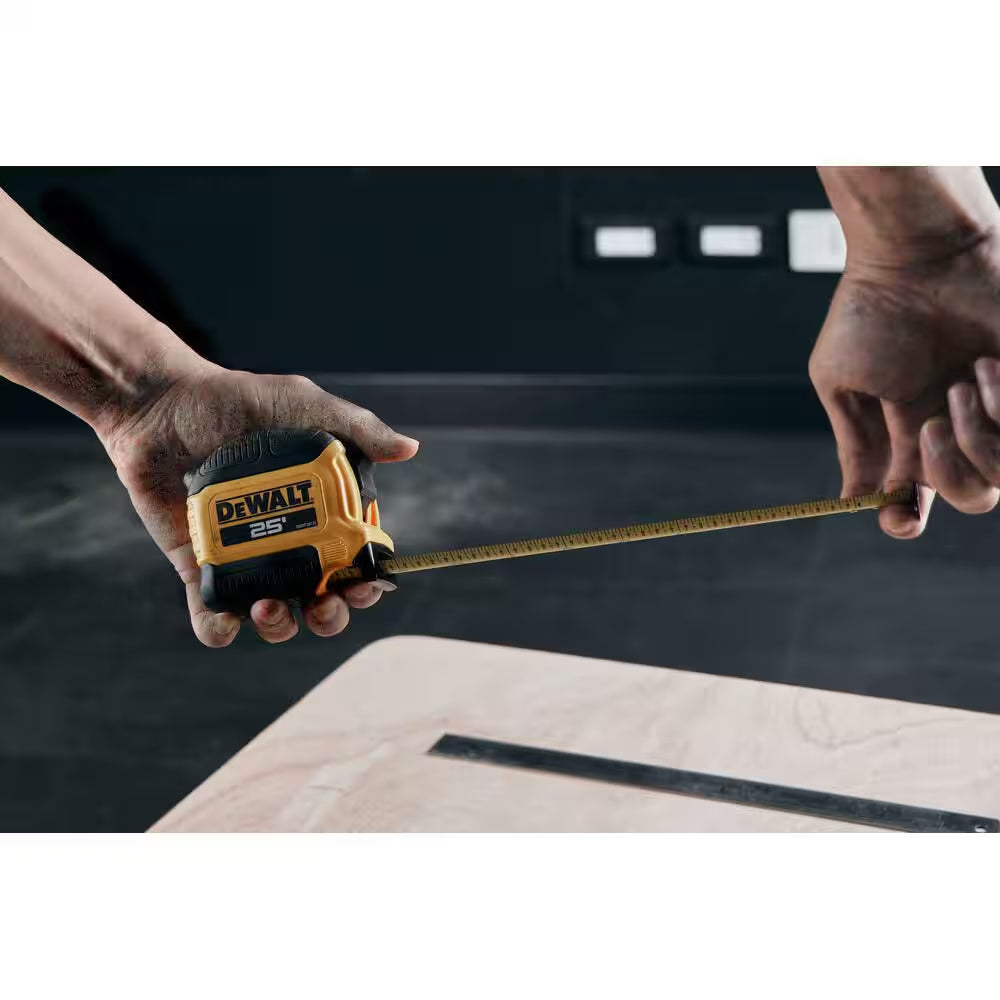 25 Ft. X 1-1/8 In. Tape Measure with Finger Brake