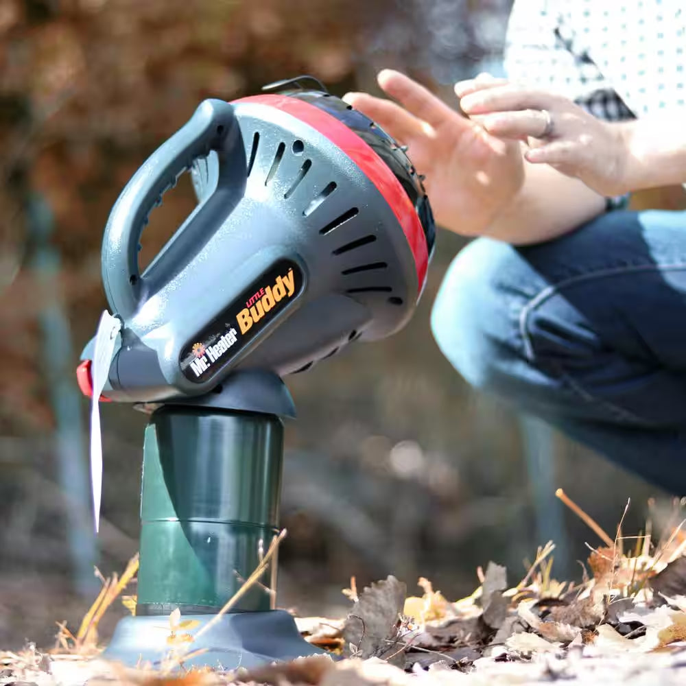Little Buddy 3,800 BTU Radiant Propane Portable Outdoor Space Heater for Massachusetts and Canada