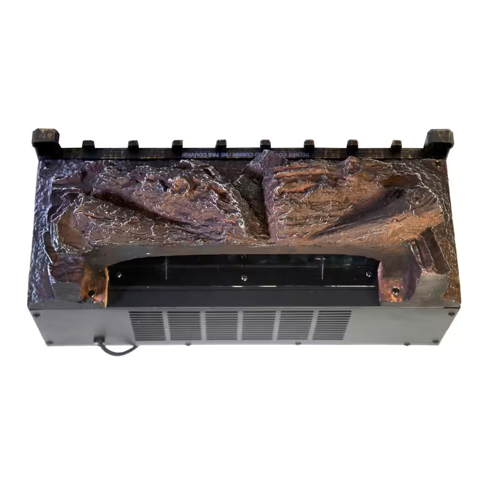 20 In. H Electric Fireplace Log Set with LED Technology and Remote Control