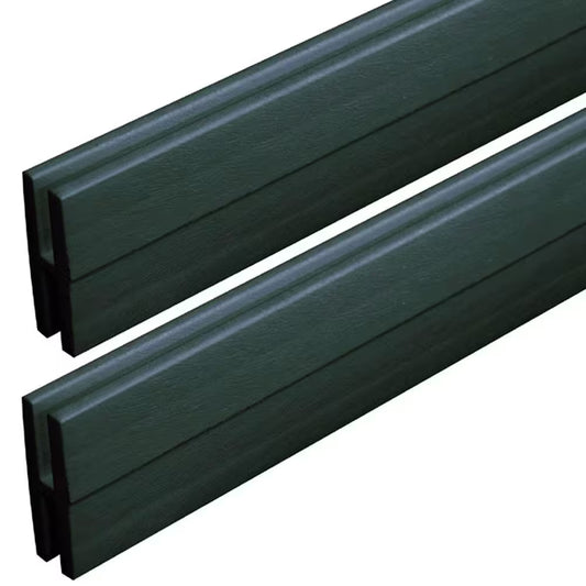 4 Ft. Woodland Green Vinyl Lattice Divider (2-Pack)