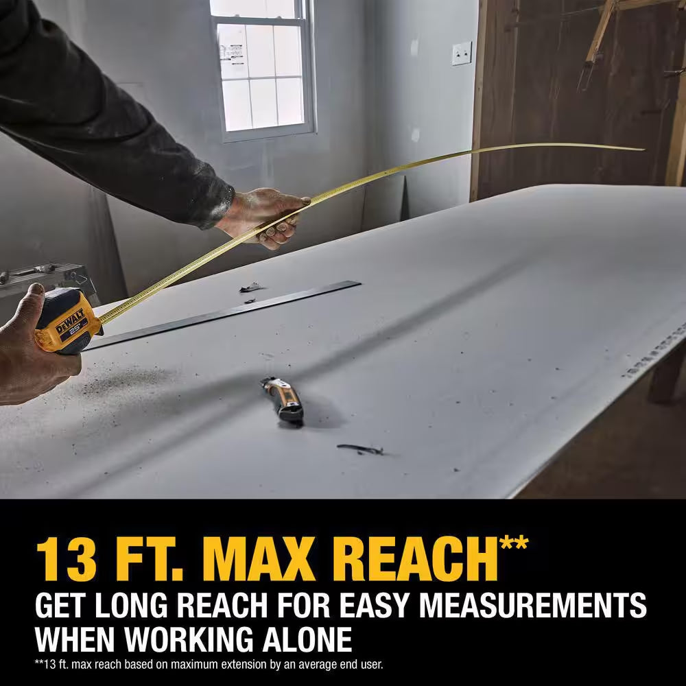25 Ft. X 1-1/8 In. Tape Measure with Finger Brake