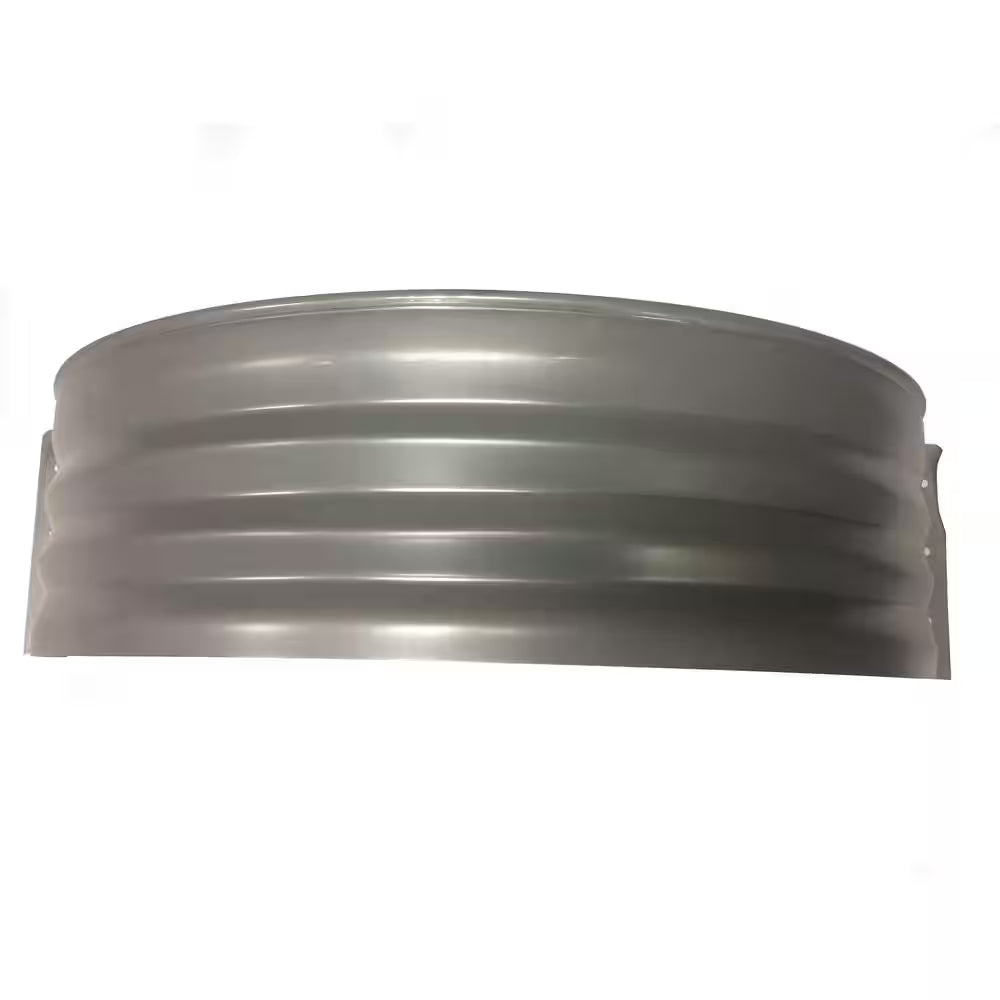 Vestal 37 In. X 18 In. Galvanized Metal round Window Well