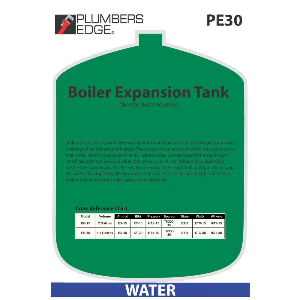 Plumbers Edge 30 Expansion Tank
