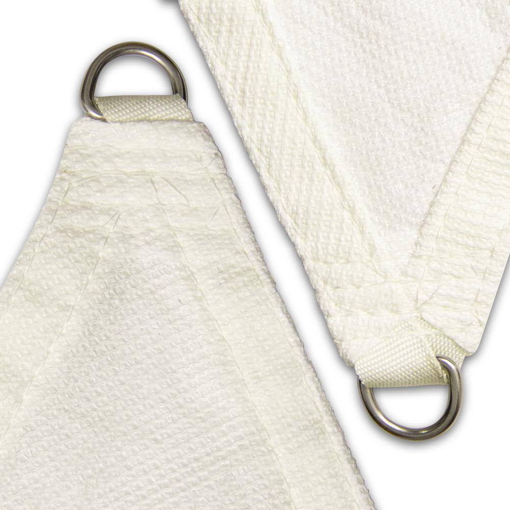 20 Ft. X 20 Ft. X 20 Ft. White Triangle Shade Sail