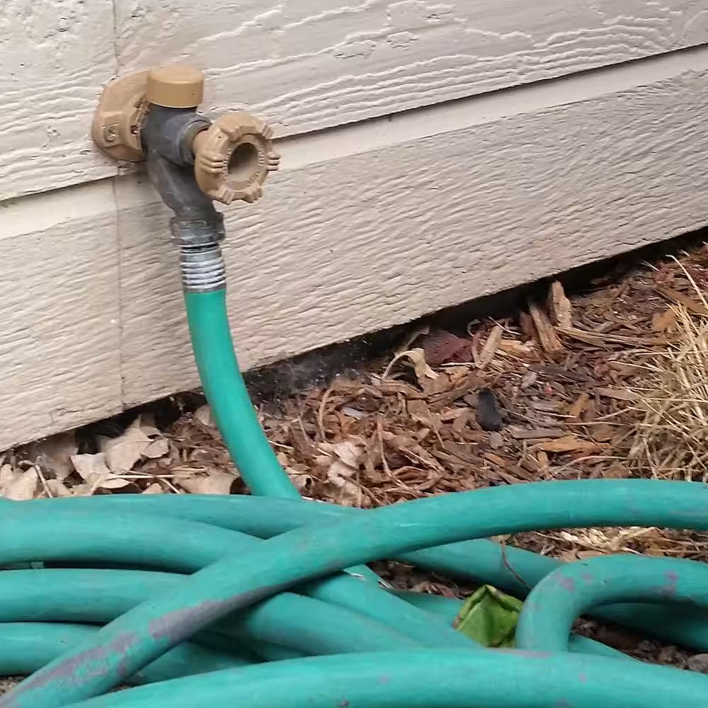 1/2 In. X 3/4 In. Brass Sweat X MPT X 6 In. L Freeze-Resistant Anti-Siphon Sillcock