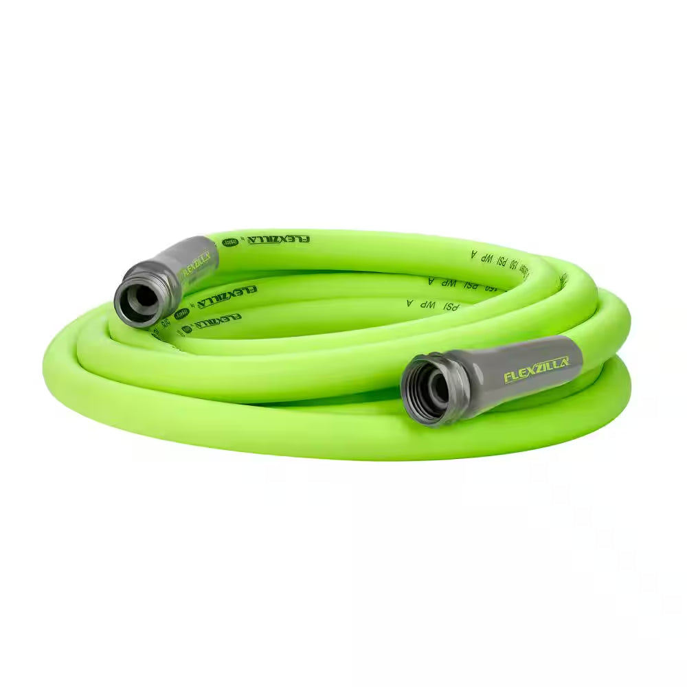 Zillagreen 5/8 In. X 15 Ft. Heavy-Duty, Lightweight, Utility Garden Hose