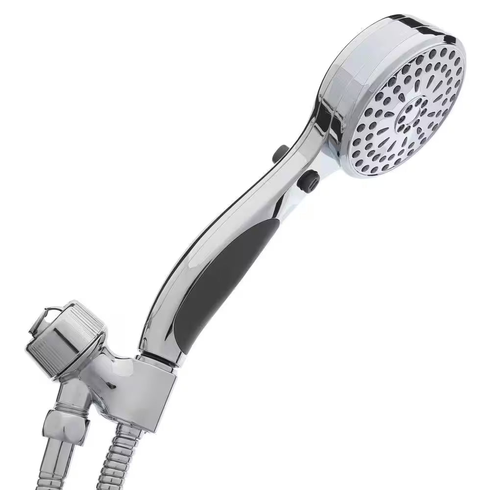 Activtouch 9-Spray Patterns 1.75 GPM 3.75 In. Wall Mount Handheld Shower Head in Chrome