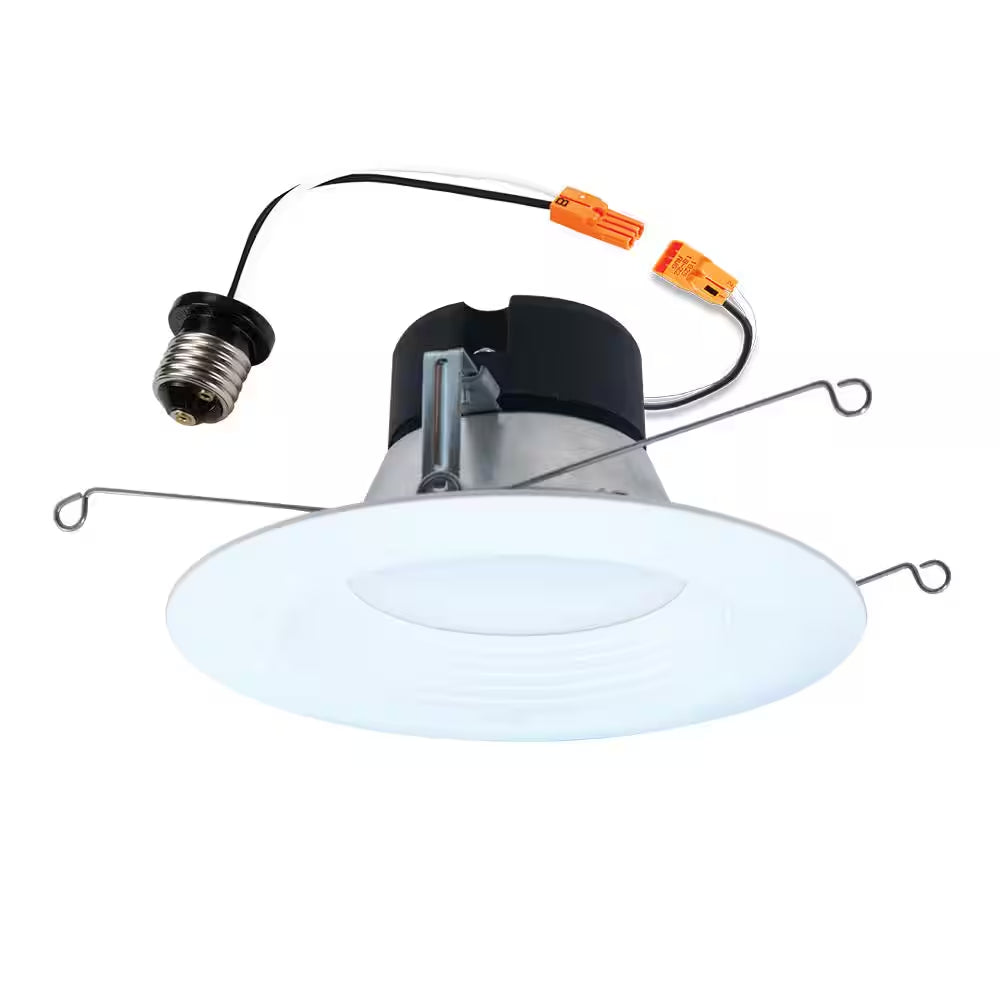 LT 5/6 In. LED Retrofit Module with Baffle Trim Selectable 5CCT 750-Lumens