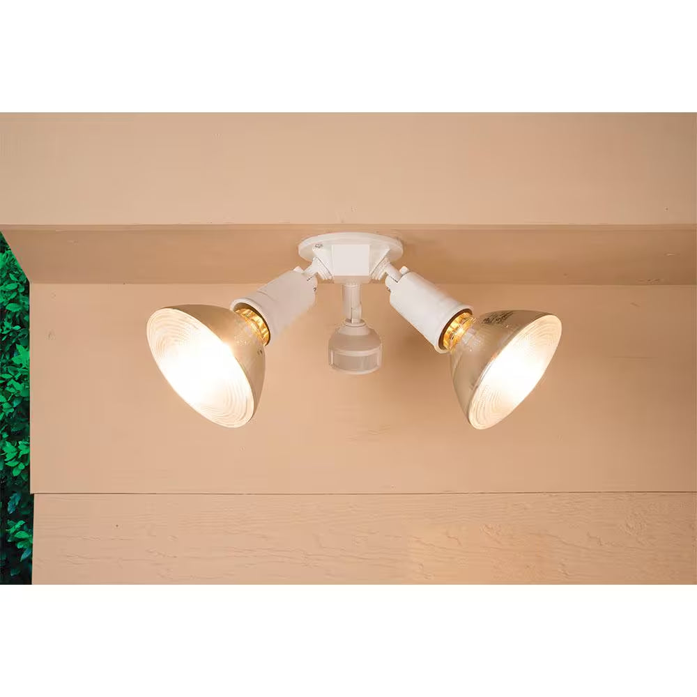 110° Outdoor White Motion Activated Sensor Security Flood Light