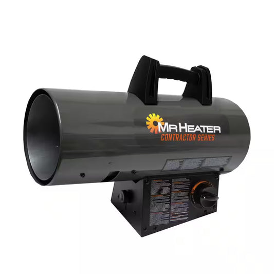 Contractor Series 60,000 BTU Forced Air Propane Outdoor Space Heater with 10 Ft. Hose and Regulator